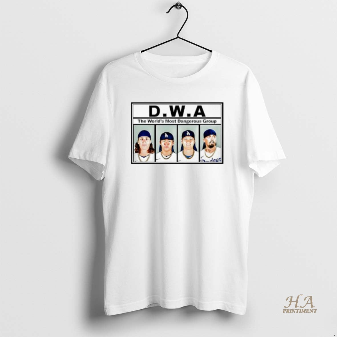 Official Dwa The Worlds Most Dangerous Group Players Jerseys Graphic