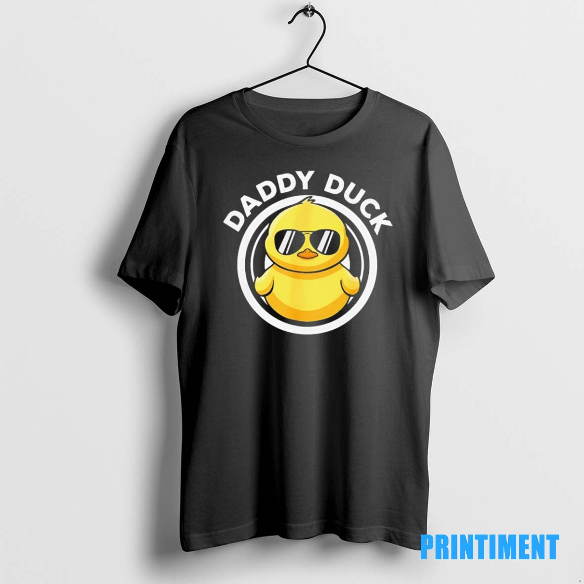 Official Daddy Duck Dad I Love Ducks Black Tee Sweater