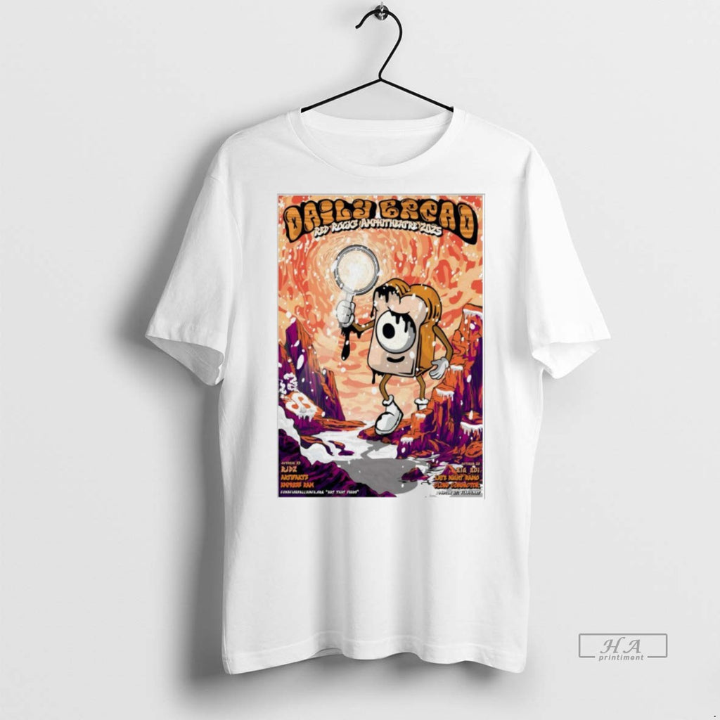 Official Daily Bread Red Rocks Amphitheatre Shows On October 25 26 2025 Shirt