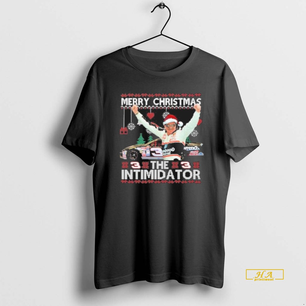 Official Dale Earnhardt Merry Christmas The Intimidator Ugly