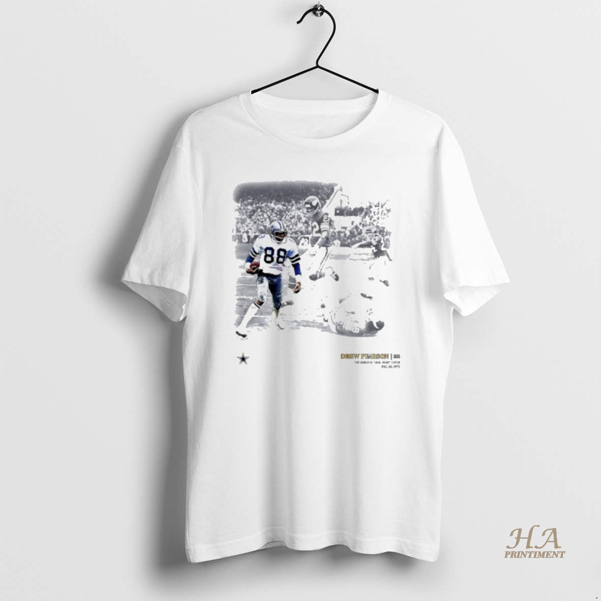 Official Dallas Cowboys Drew Pearson 88 The Hall Mary Catch Moments