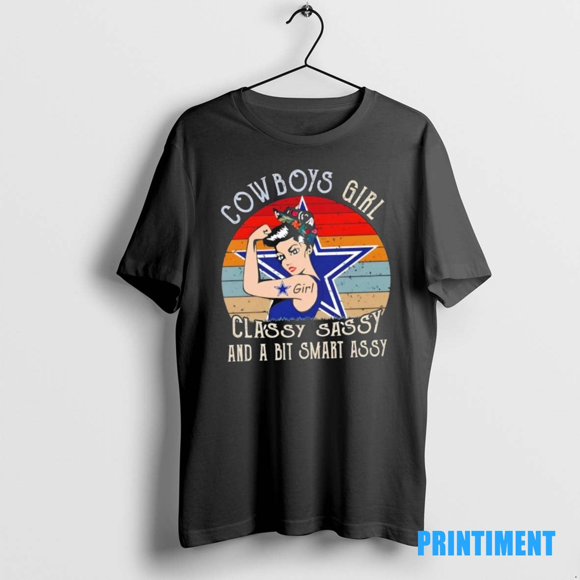 Official Dallas Cowboys Girl Classy Sassy And A Bit Smart Assy Tee Sweater