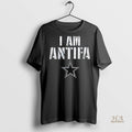Official Dallas Cowboys I Am Antifa Against Fascism Shirt