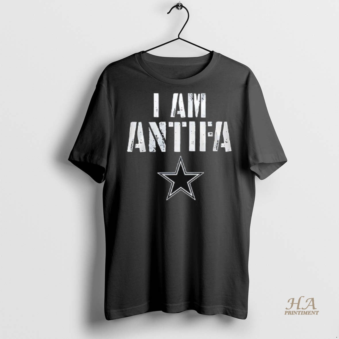 Official Dallas Cowboys I Am Antifa Against Fascism Shirt
