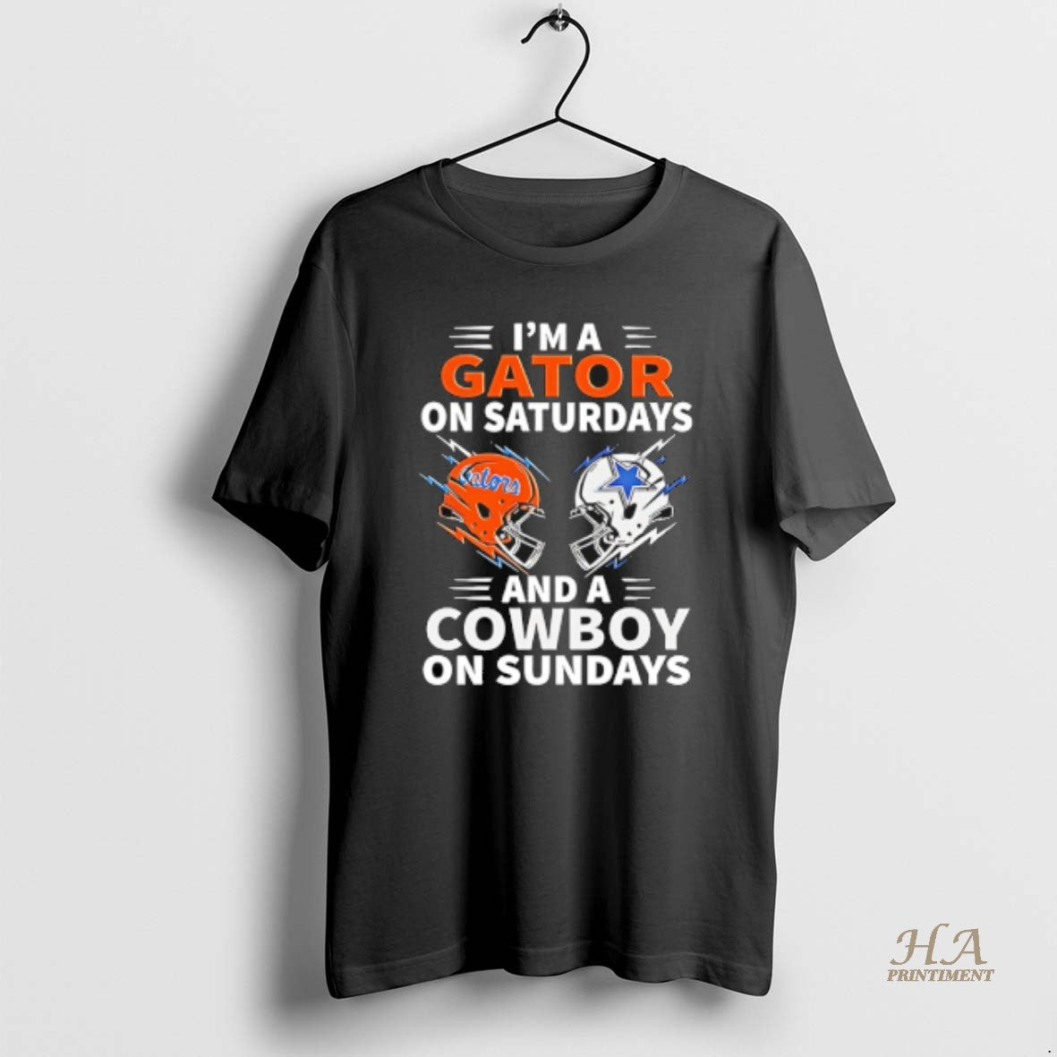 Official Dallas Cowboys Vs Florida Gators Im A Gator On Saturdays And A Cowboy On