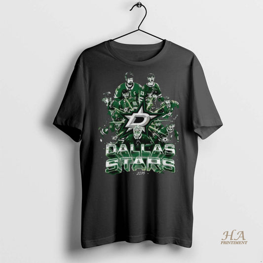 Official Dallas Stars Hockey Team 2026 Vintage Graphic Shirt