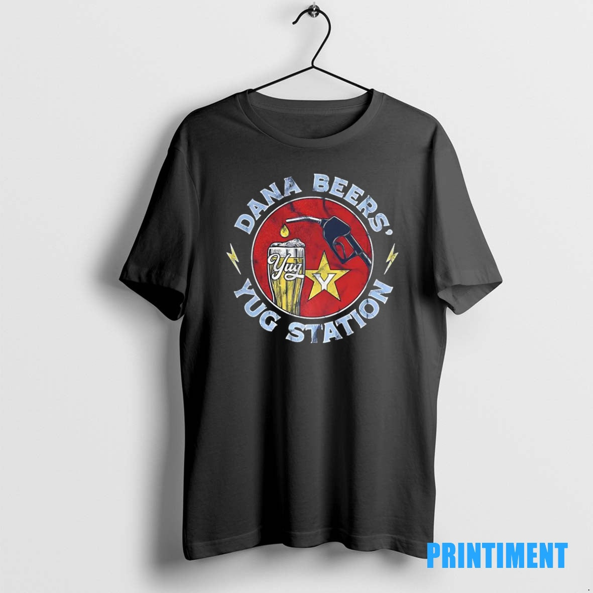 Official Dana Beers Yug Station Logo Tee Sweater
