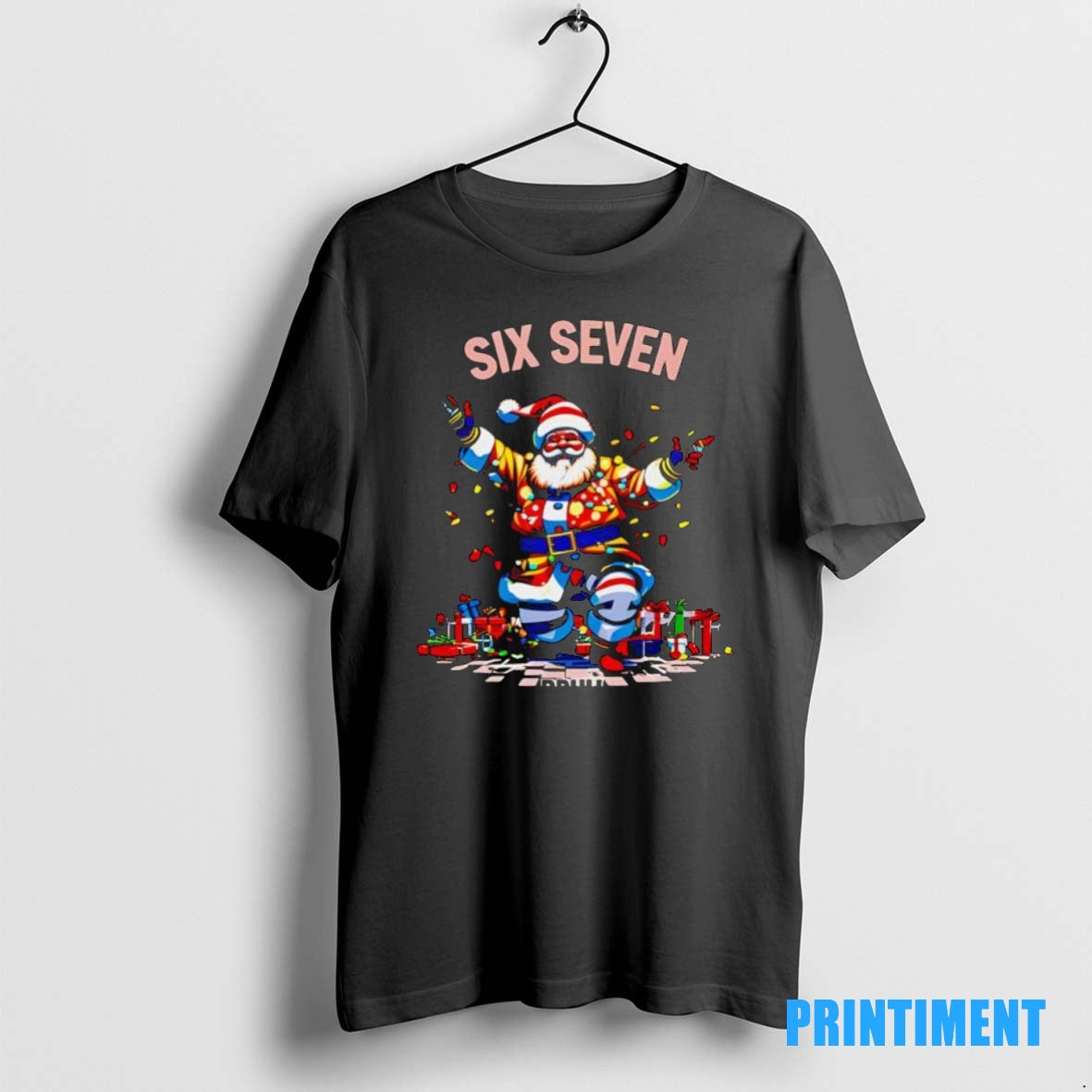 Official Dancing Santa Six Seven Christmas Funny Tee Sweater