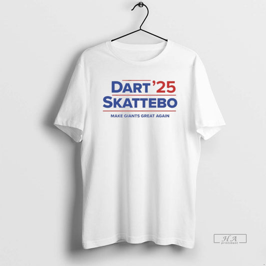 Official Dart And Skattebo 25 Rookie Make Giants Great Again