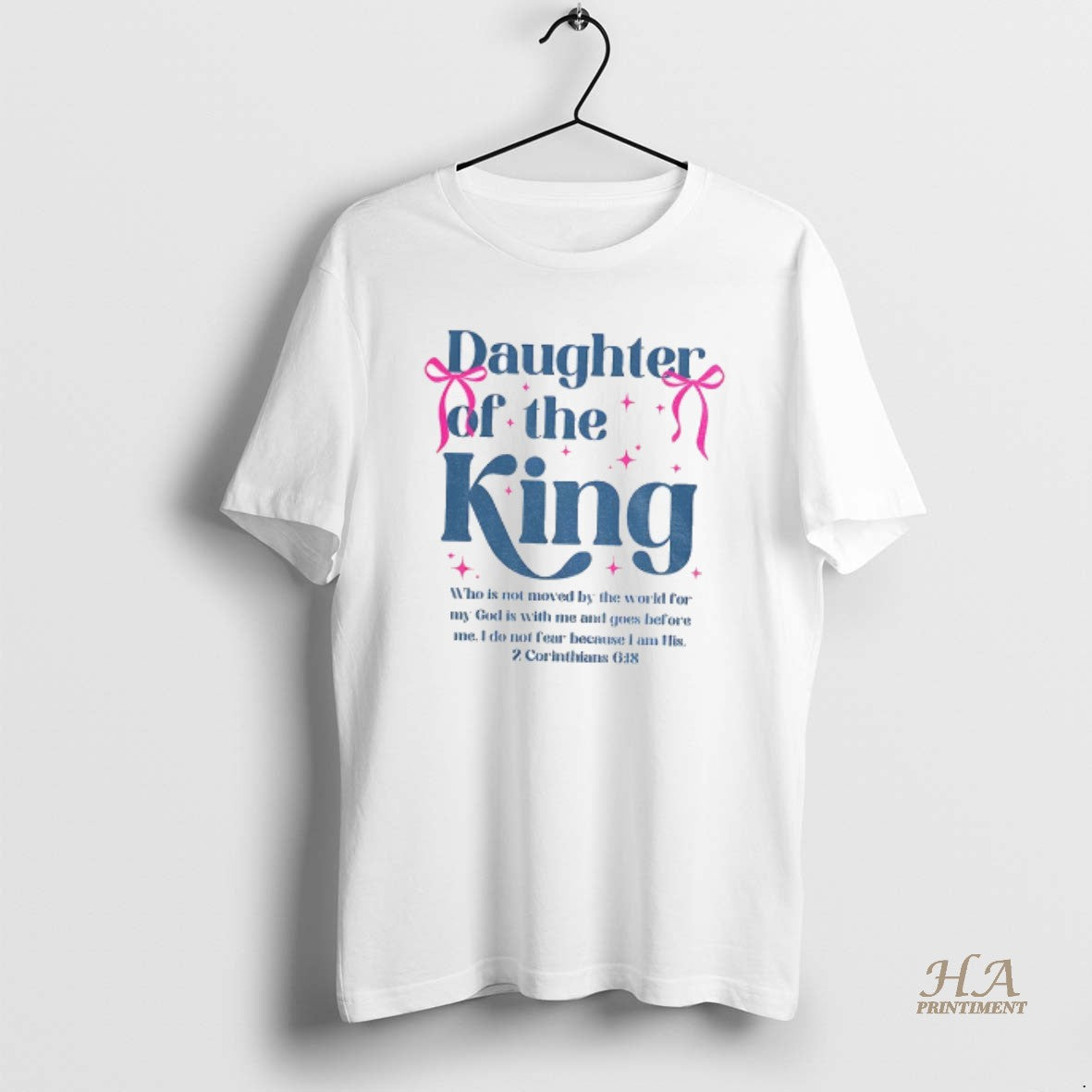 Official Daughter Of The King Who Is Not Moved By The World For My God
