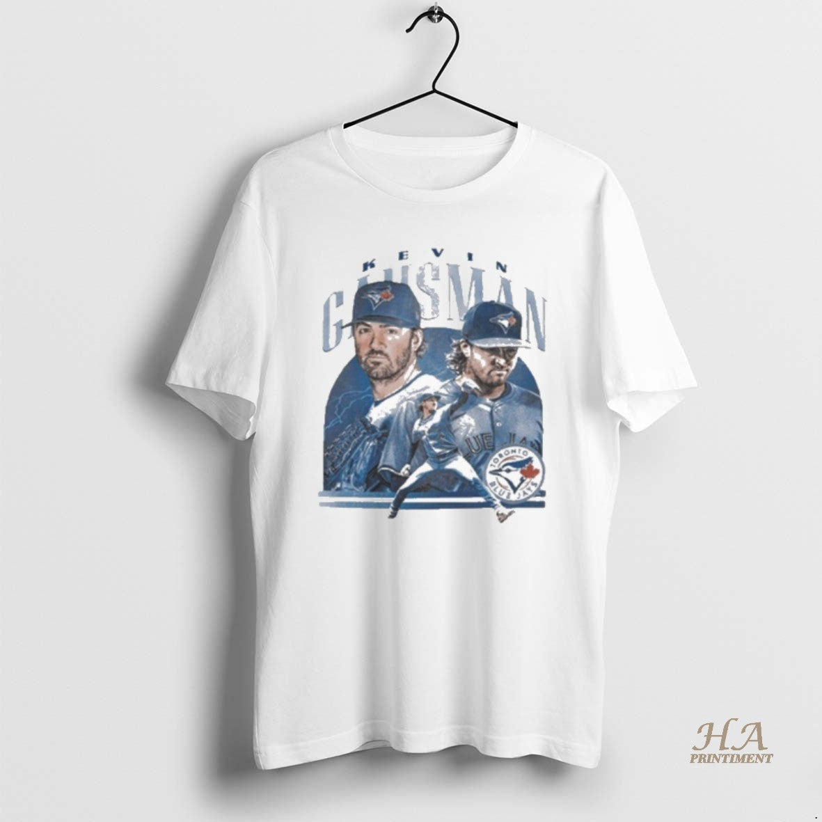 Official Davis Schneider Supporting Kevin Gausman Toronto Blue Jays Player