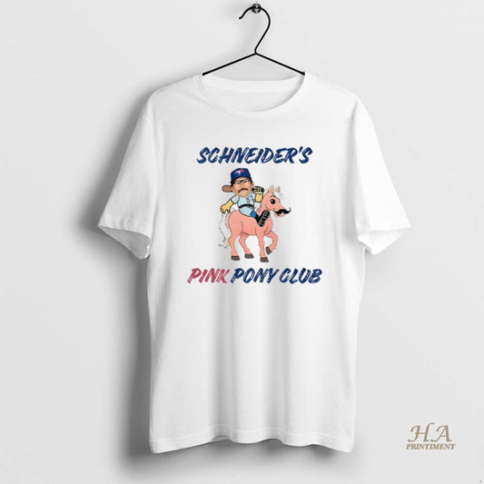 Official Davis Schneider Toronto Blue Jays Pink Pony Club Mlb Baseball Champions 2025