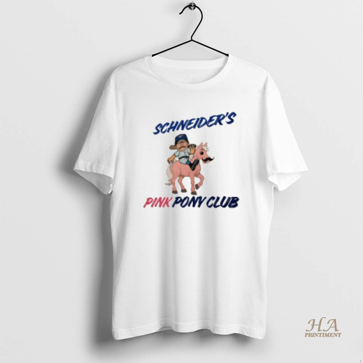 Official Davis Schneider Toronto Blue Jays Schneiders Pink Pony Club