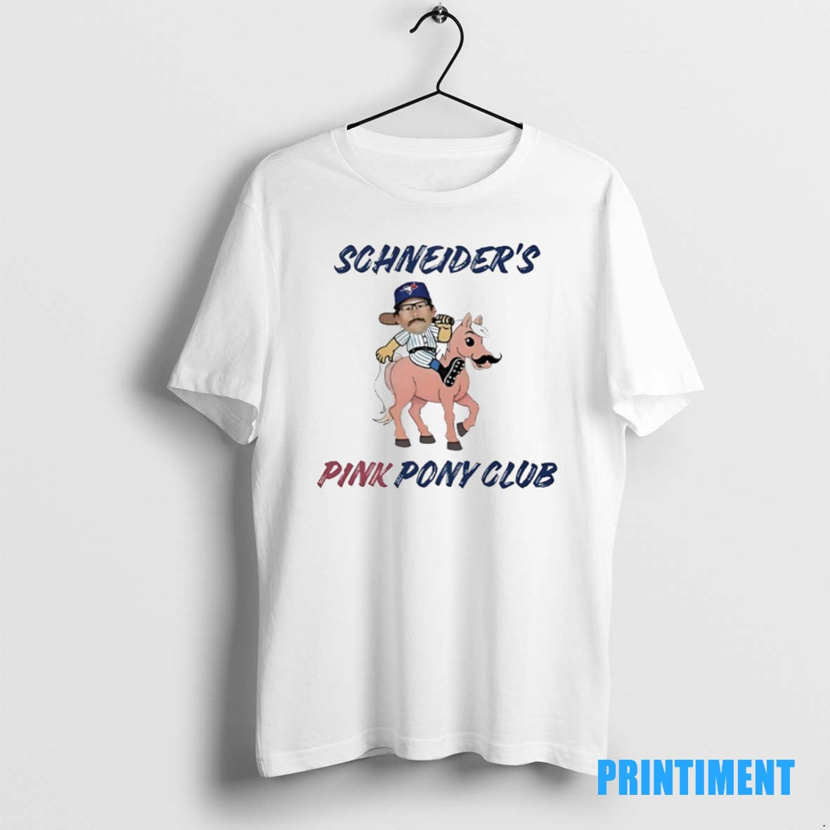 Official Davis Schneiders Pink Pony Club Toronto Blue Jays Tee Sweater