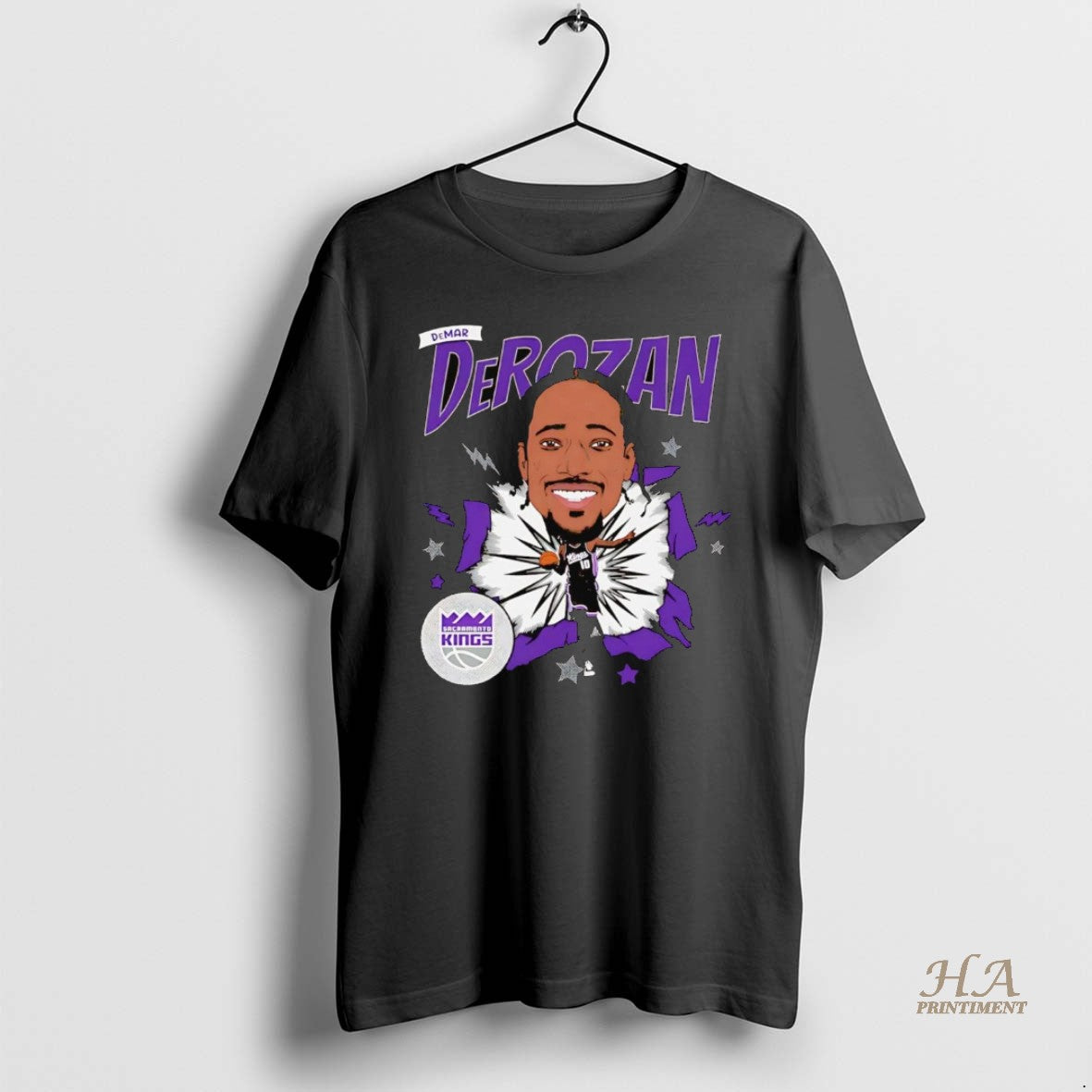 Official Demar Derozan Caricature Sacramento Kings