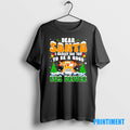 Official Dear Santa I Really Did Try To Be A Good Bus Driver Christmas Tee