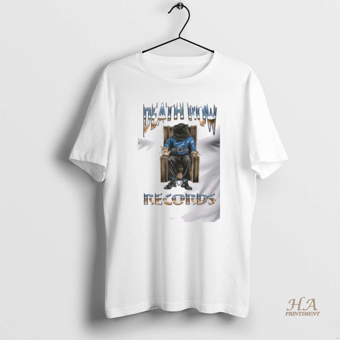 Official Death Row Records Logo Airbrush New T Men