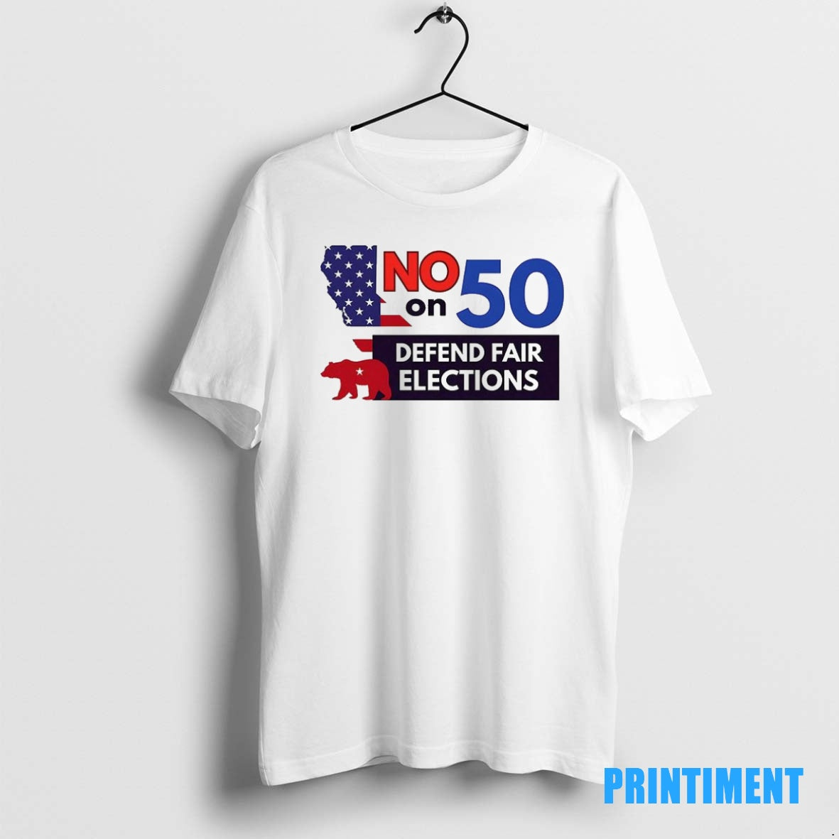 Official Defend Fair Elections California No On Proposition 50 Tee Sweater