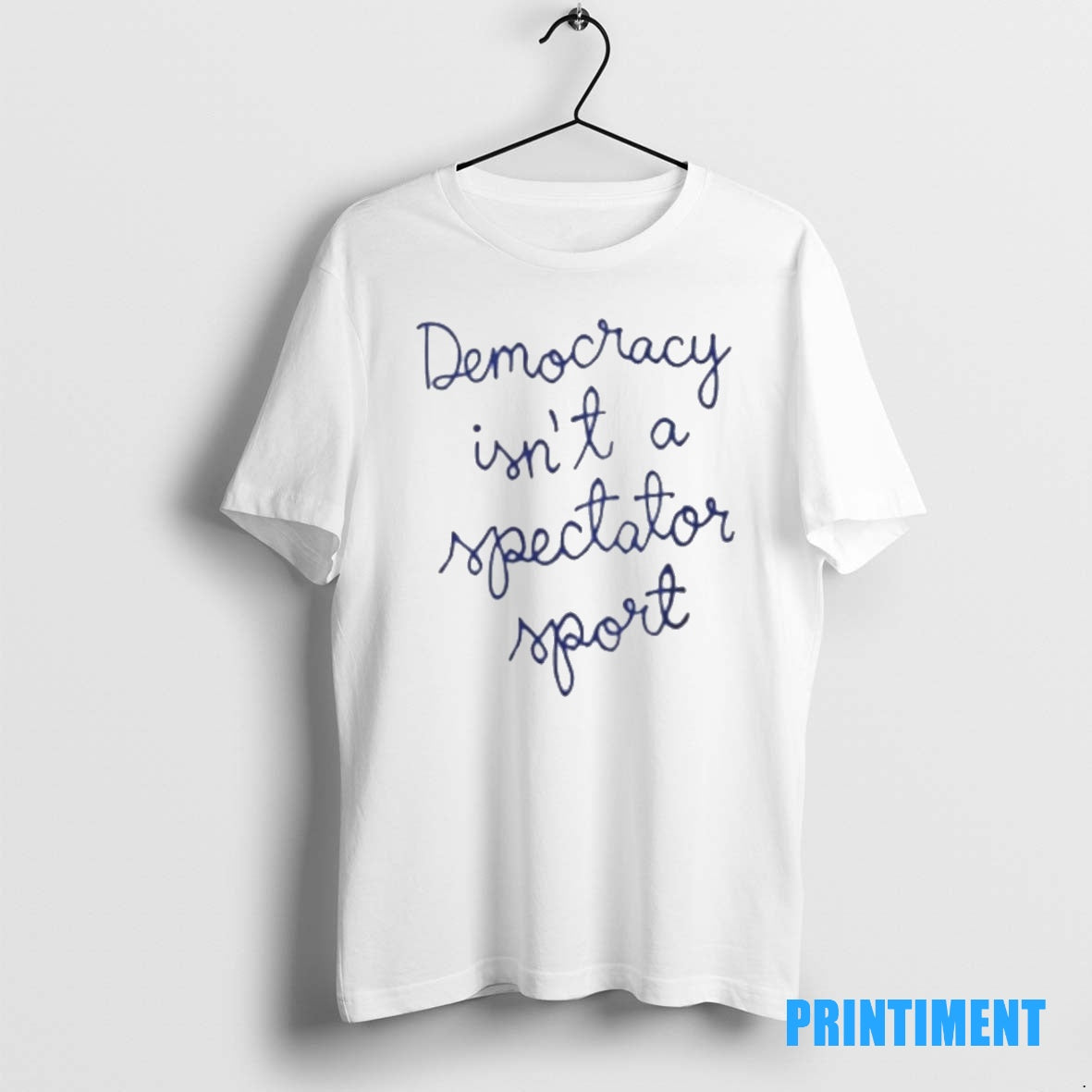 Official Democracy Is Not A Spectator Sport Nicolle Wallace Tee Sweater