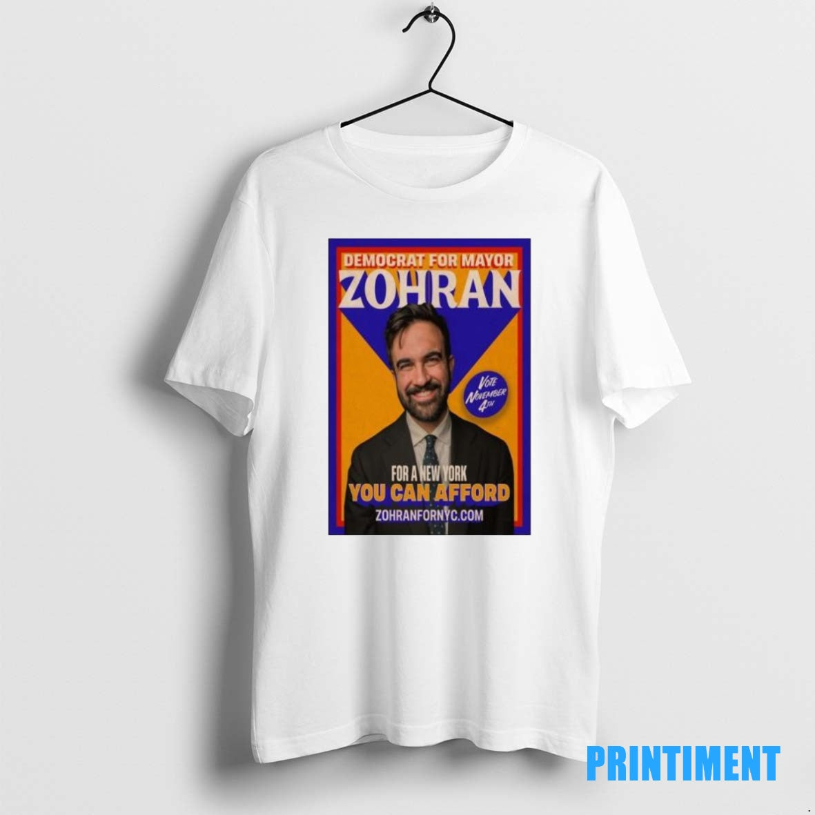 Official Democrat For Mayor Zohran Mamdani For A New York You Can Afford Tee Sweater