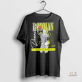 Official Dennis Rodman Chicago Bulls Mitchell Ness Neon Pop Signature Shirt