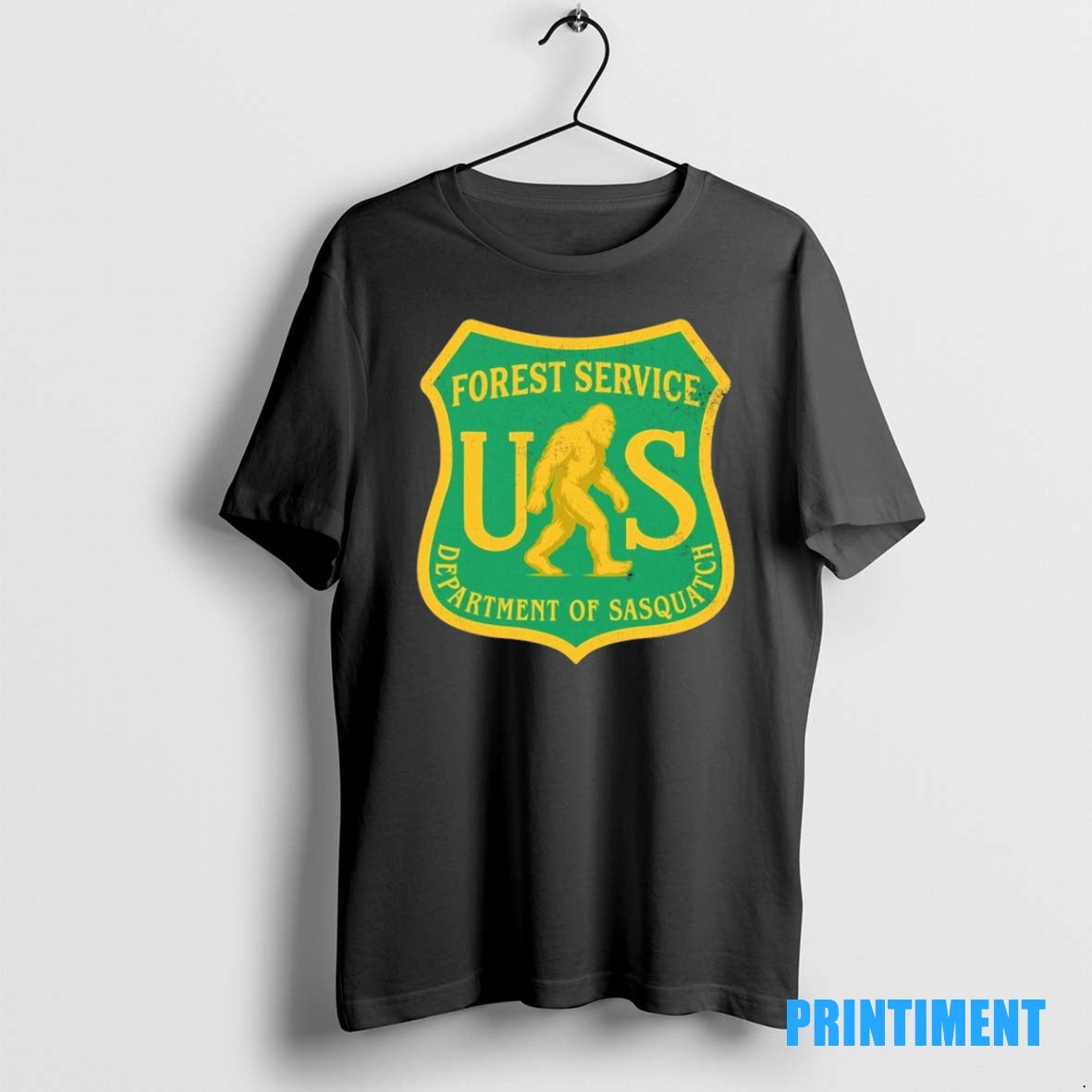 Official Department Of Sasquatch Forest Service Tee Sweater