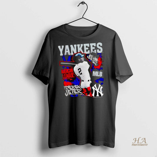 Official Derek Jeter New York Yankees Cooperstown Star Moment Shirt
