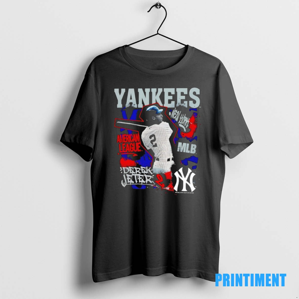 Official Derek Jeter New York Yankees Mitchell And Ness Star Moment Tee Sweater