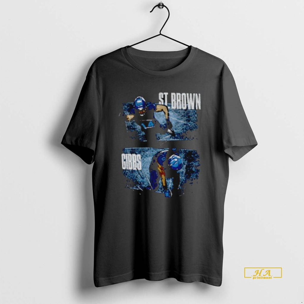 Official Detroit Dynamic Duo Detroit Lions Amon Ra St