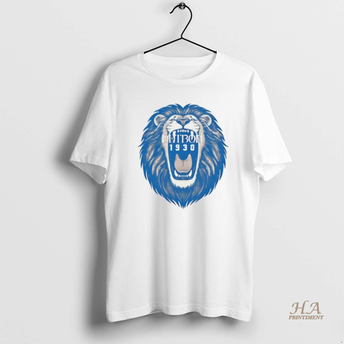 Official Detroit Lions 1930 Vintage Roaring Lion Baseball