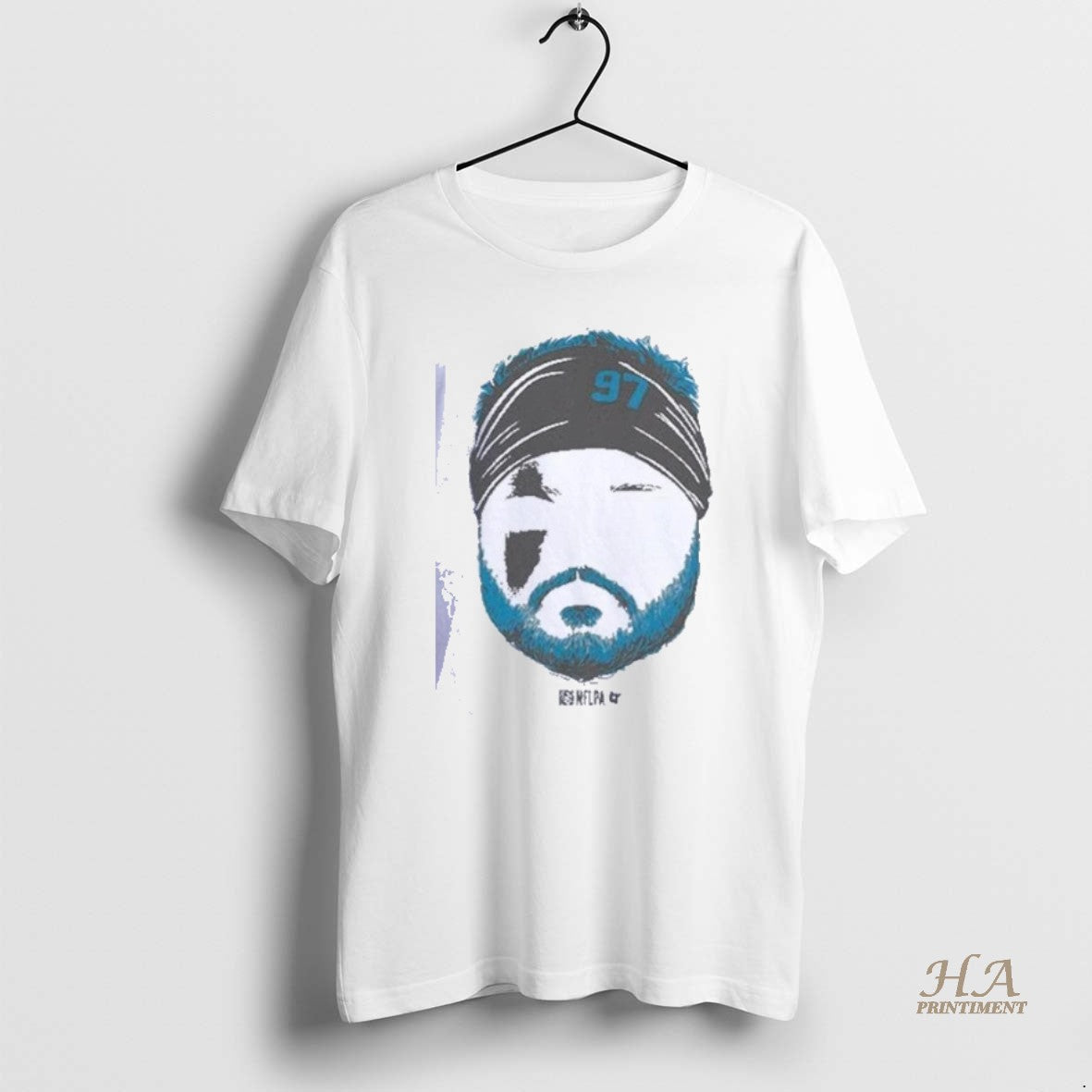 Official Detroit Lions Aidan Hutchinson Blank Face Shirts
