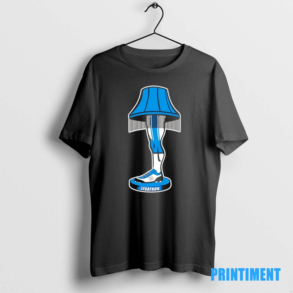 Official Detroit Lions Jake Bates Leg Lamp Legatron Tee Sweater