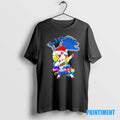 Official Detroit Lions X Unicorn Santa Hat Dabbing Merry Christmas Tee Sweater