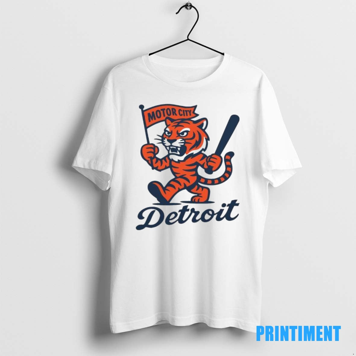 Official Detroit Tigers Motor City Parade 2025 Postseason Tee Sweater