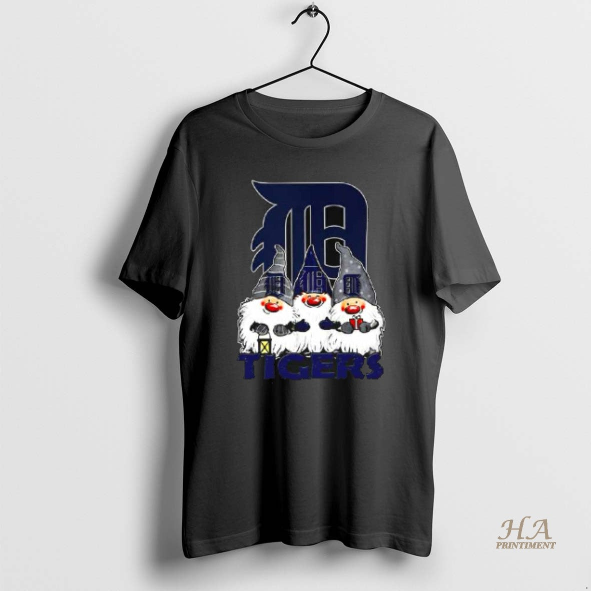 Official Detroit Tigers X Gnomes Xmas Christmas