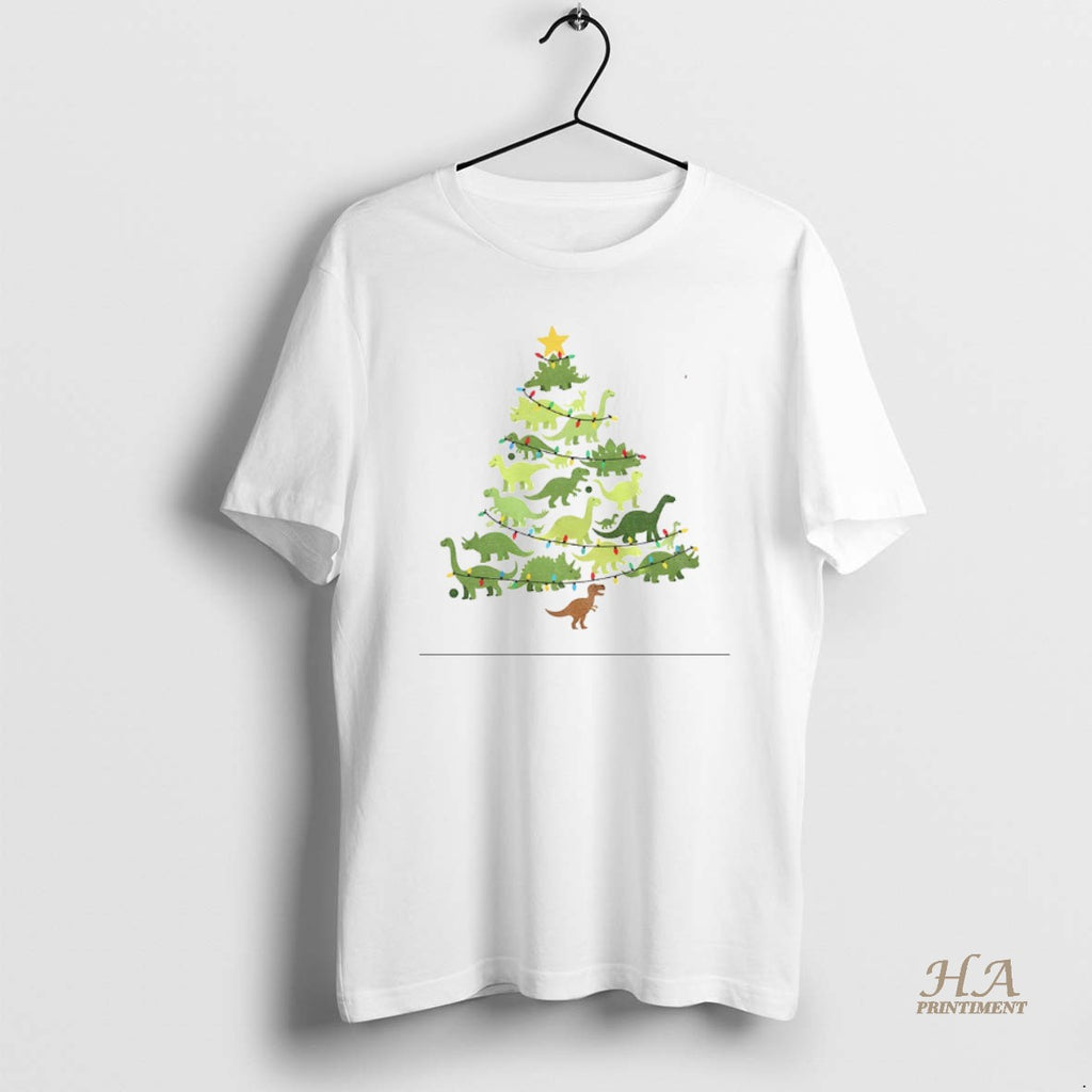 Official Dinosaurs Christmas Tree I Believe In Santa And Dinosaurs Merry Christmas 2025