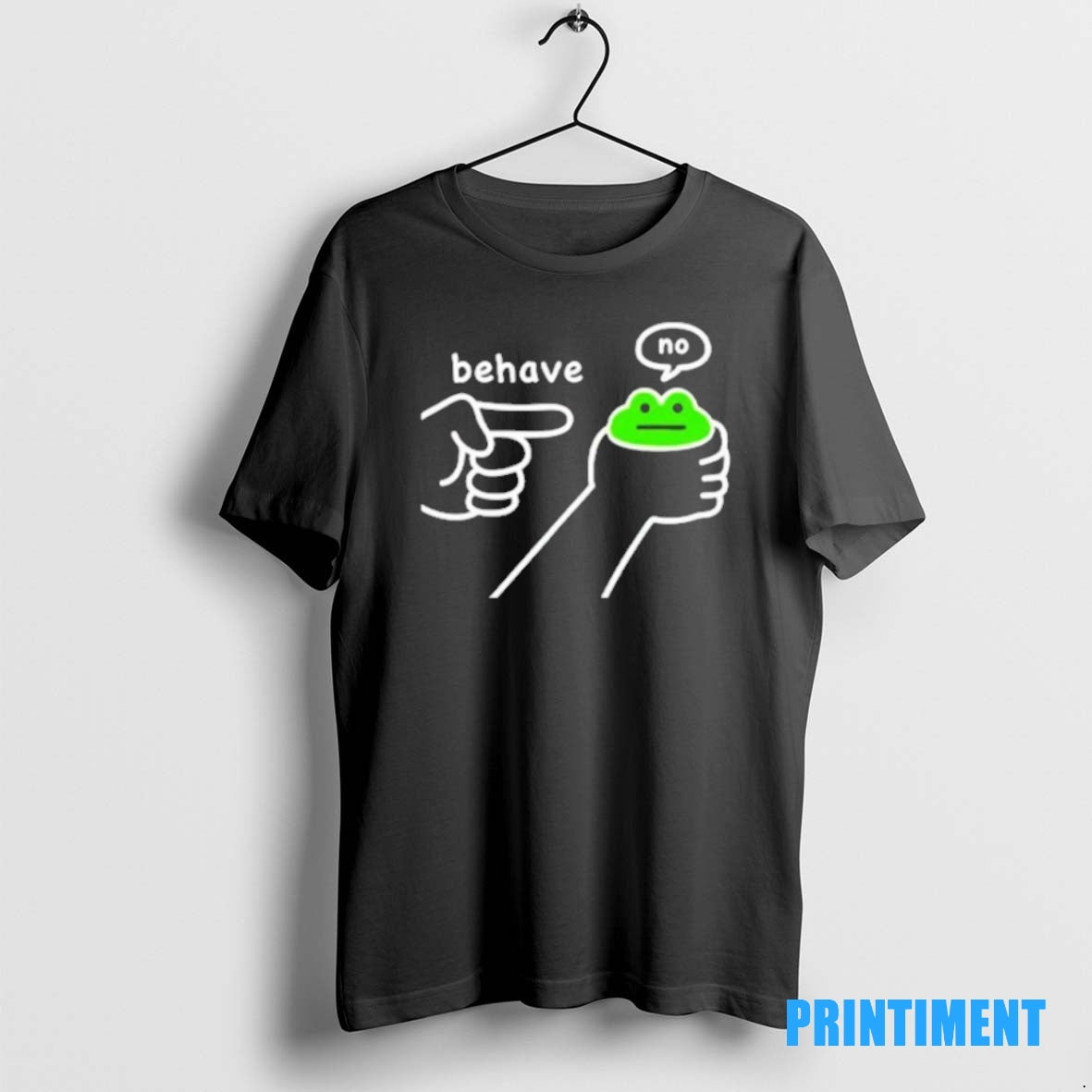 Official Dishonest Frog Funny Frog Meme Behave No Tee Sweater