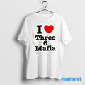 Official Djpaulkom I Love Three 6 Mafia Tee Sweater