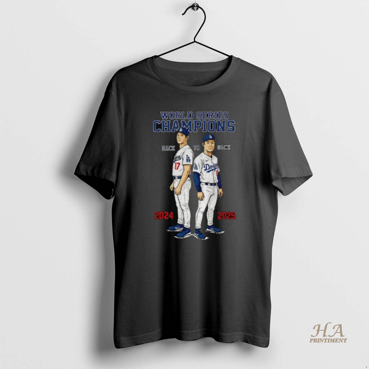 Official Dodgers Back To Back World Series Champions Ohtani And Yamamoto
