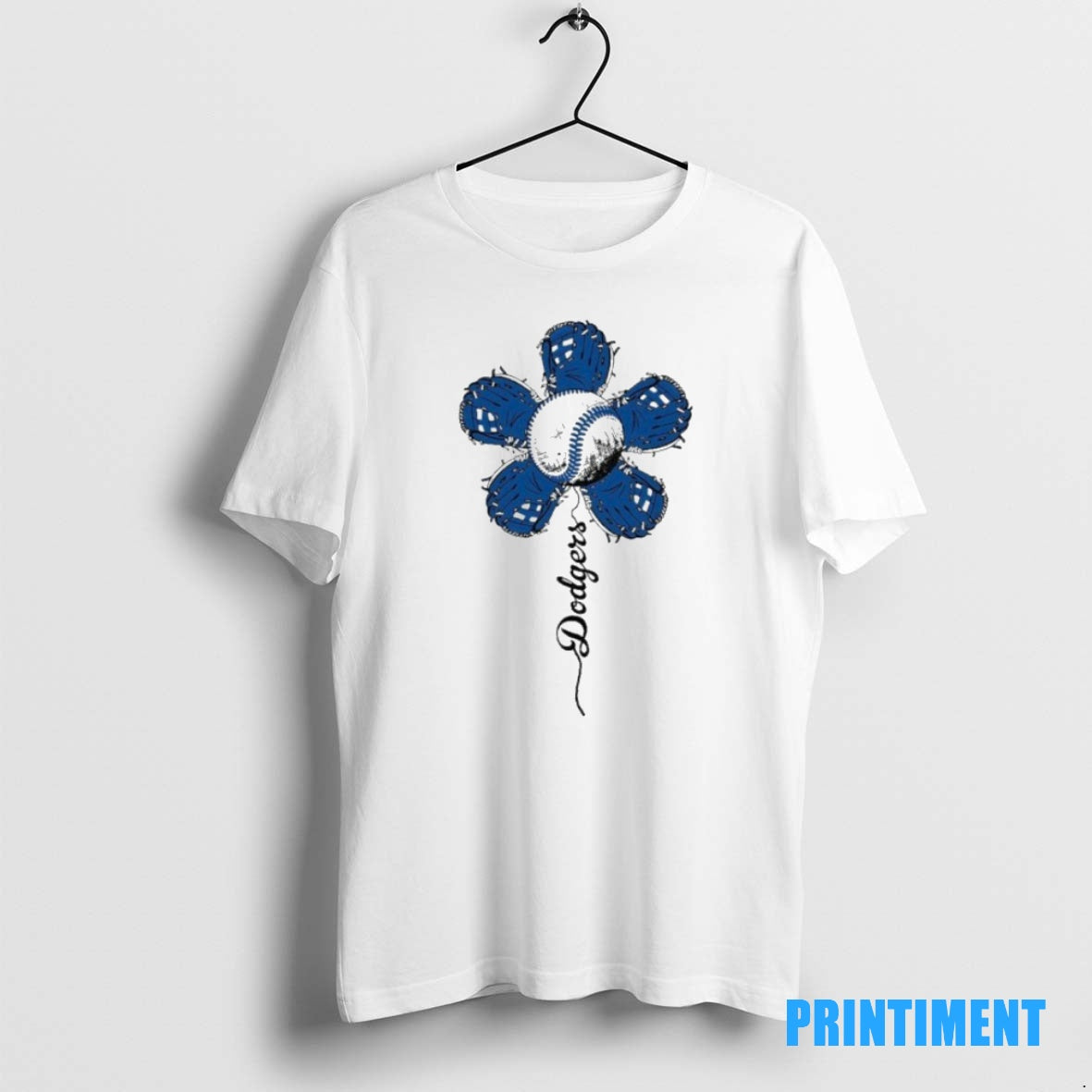Official Dodgers Last Ball Flower Tee Sweater