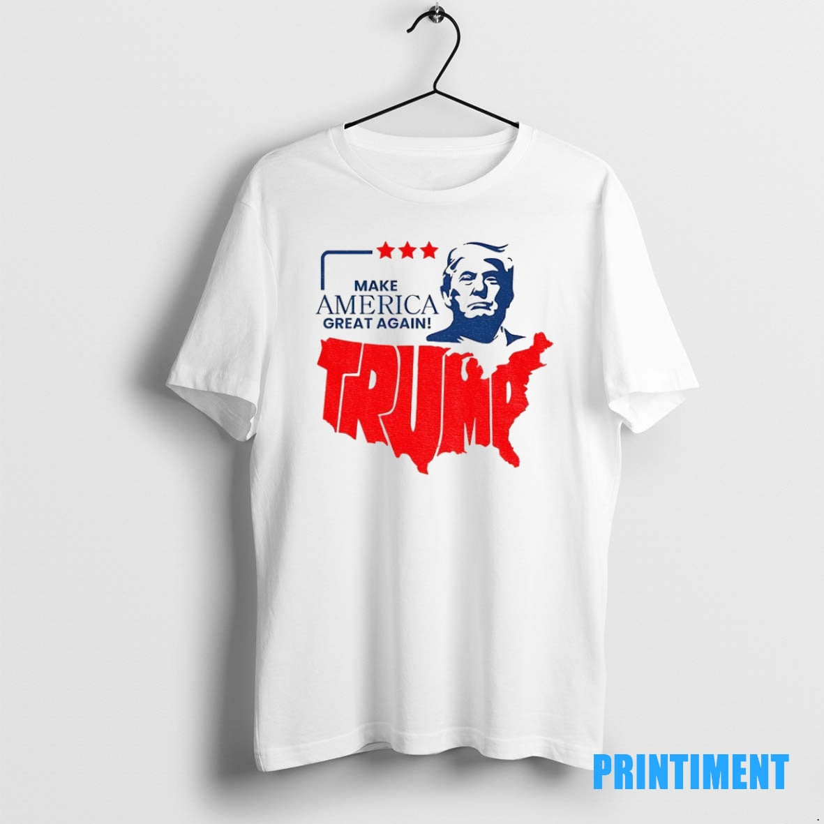 Official Donald Trump Make America Great Again America Map Republican Tee Sweater