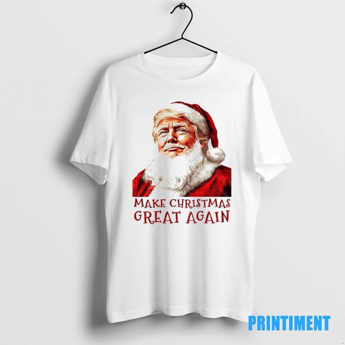 Official Donald Trump X Santa Claus Make Christmas Great Again Merry Christmas Tee Sweater