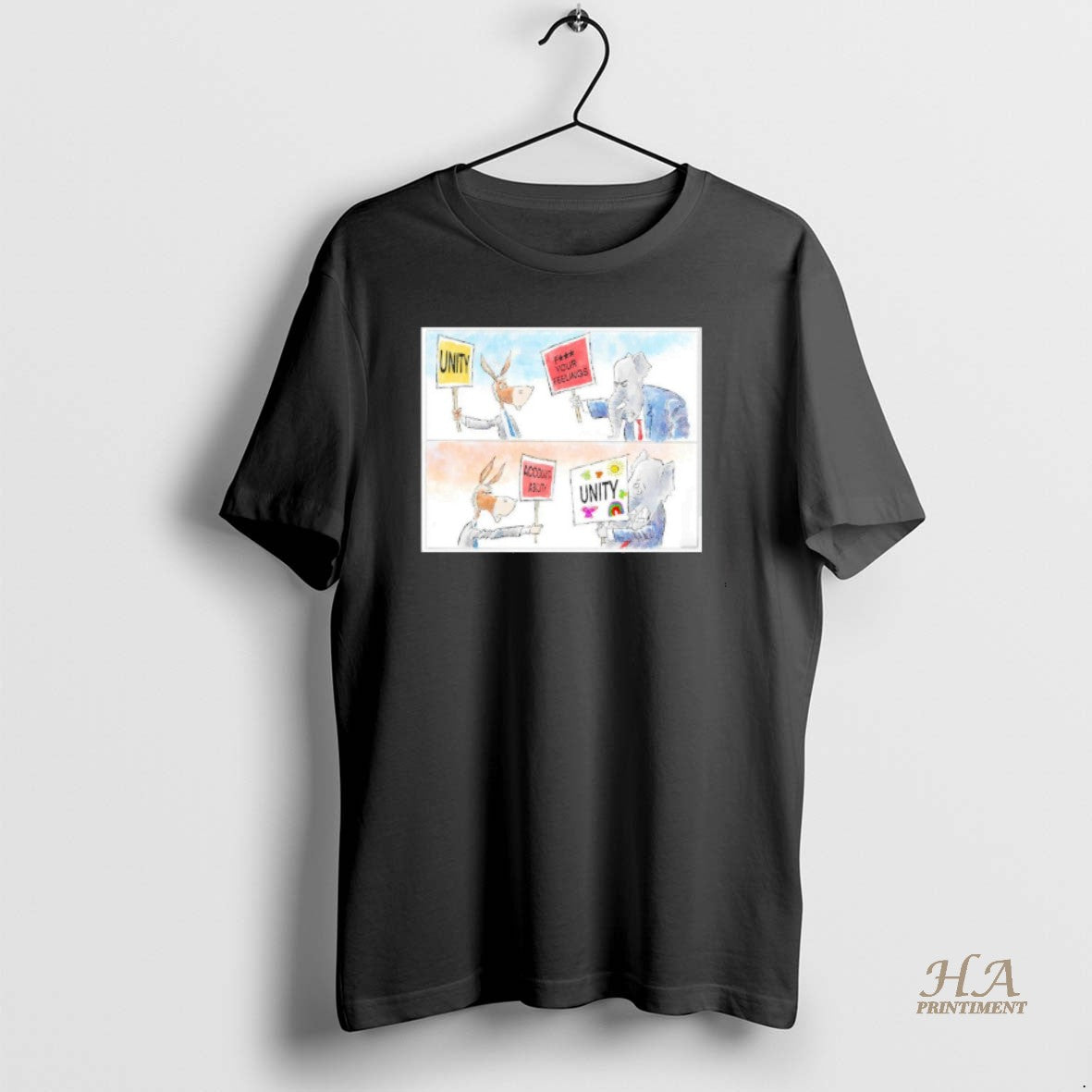 Official Donkey Unity Elephant Fck Your Feelings Donkey Accountability Elephant Unity Blackshirt