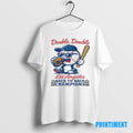 Official Double Double Los Angeles Dodgers Back To Back World Champions Tee Sweater