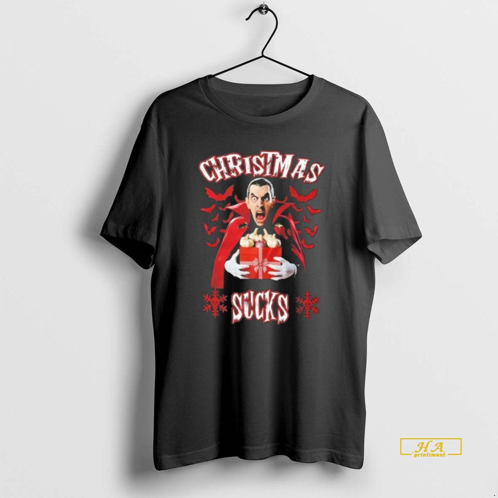 Official Dracula Garlic Christmas Sucks