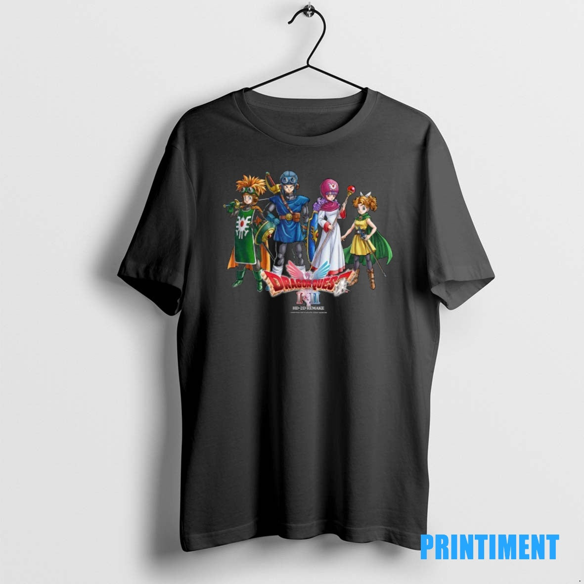 Official Dragon Quest I Ii Hd 2d Remake Heroes Tee Sweater