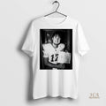 Official Drew Mestemaker North Texas White 608 Bw Shirt