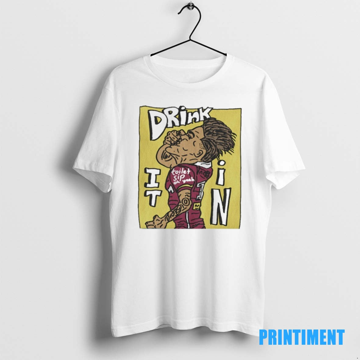 Official Drink It In Toilet Sip Oh Yeah Tee Sweater