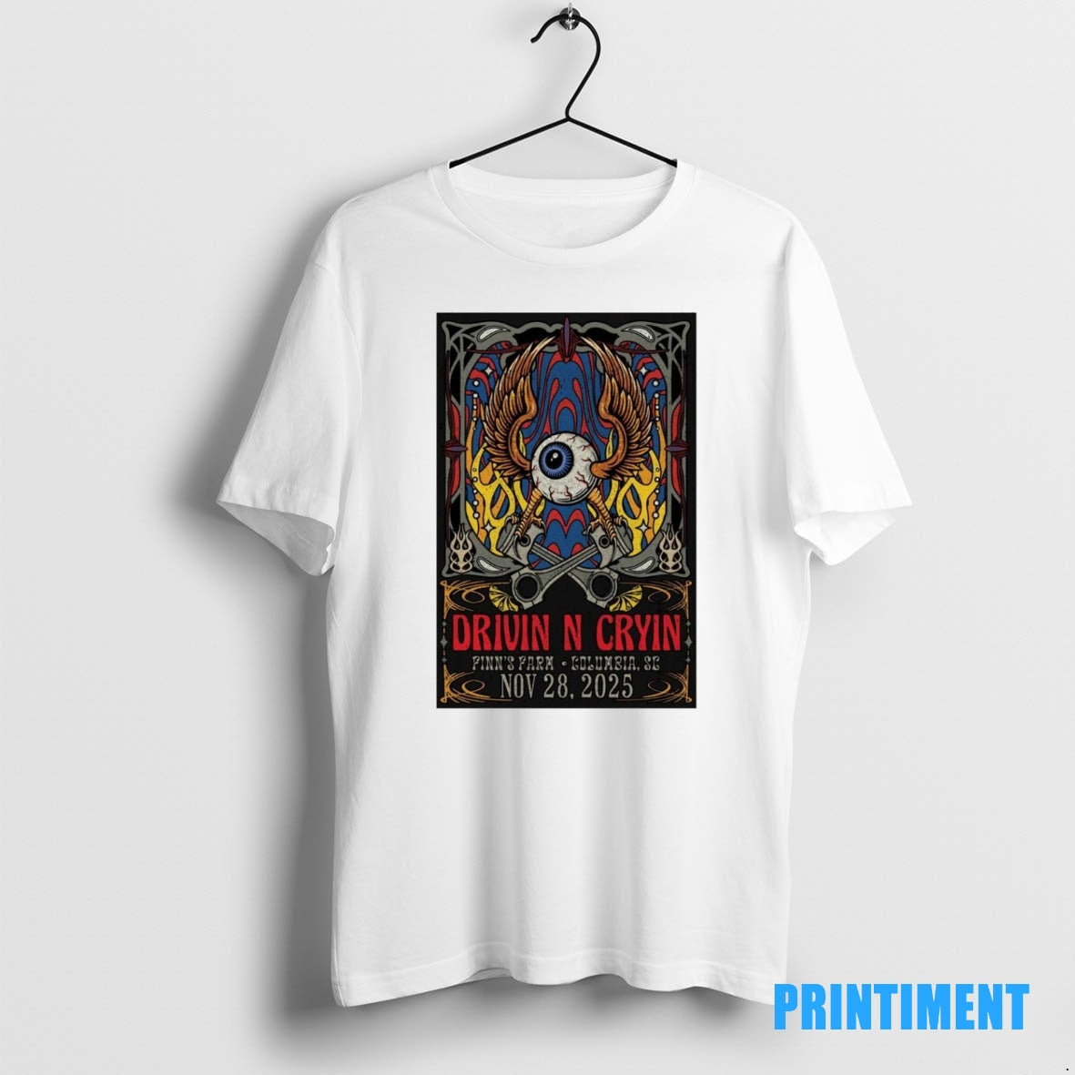Official Drivin N Cryin Finns Farm Columbia Sc November 28 2025 Fanart Tee Sweater