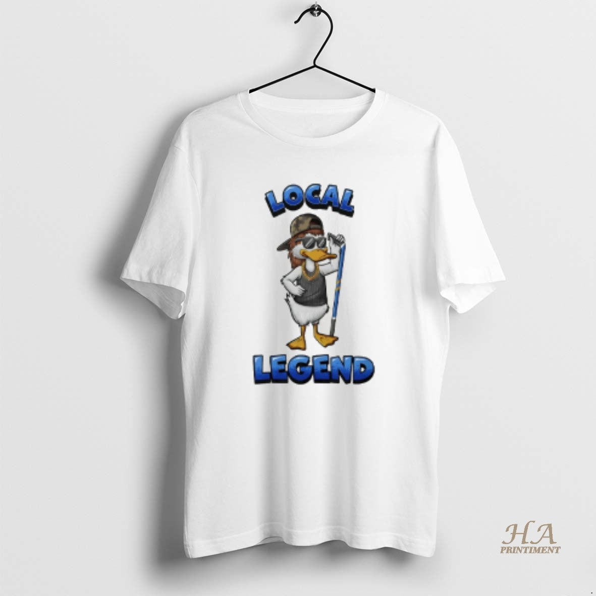Official Duck Hockey Local Legend Mascot